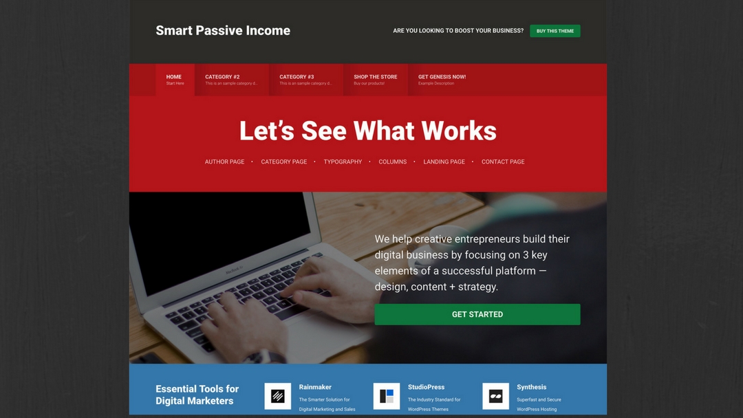 Look at and Feel Like Pat Flynn – New Smart Passive Income Theme For WordPress