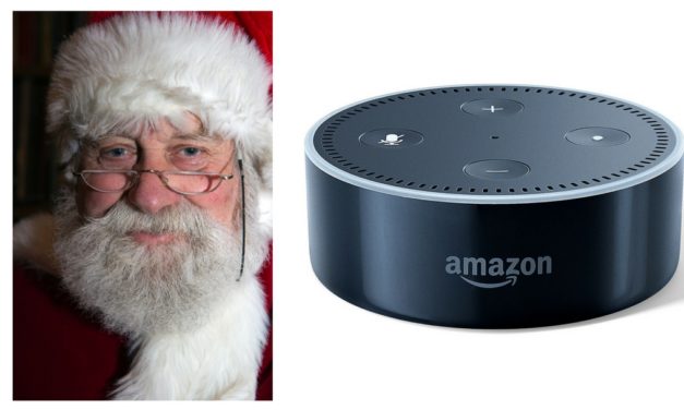 Santa Brought Me an Amazon Echo Dot