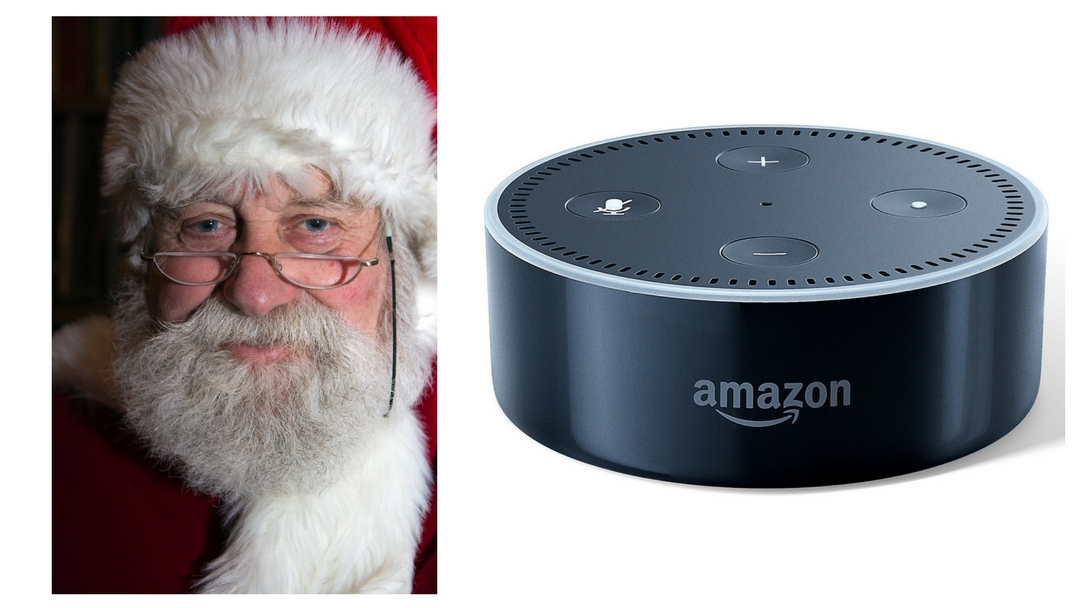 Santa Brought Me an Amazon Echo Dot