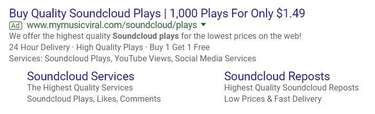 Buy Soundcloud Play results